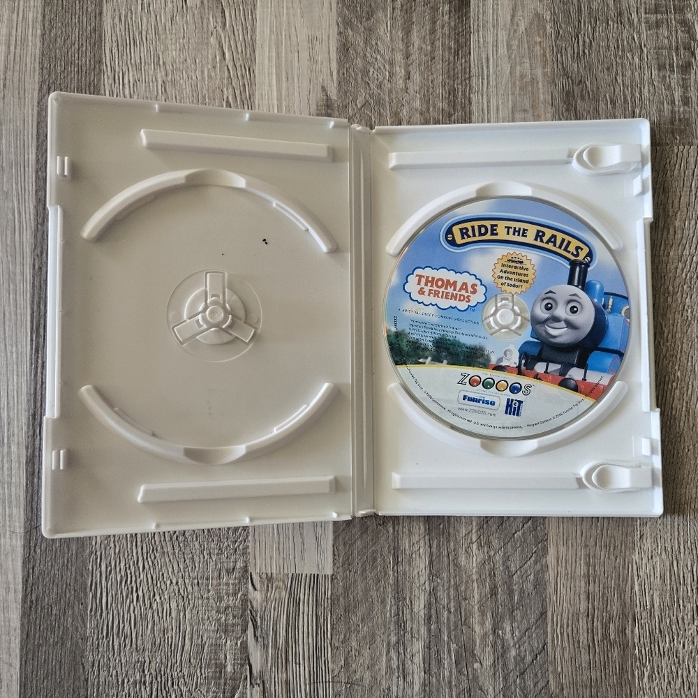 ZOOOOS Interactive DVD Gaming System Controller 4 Games Bundle Thomas & Friends - Picture 5 of 11